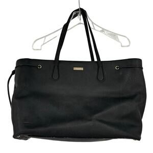 Kate Spade Tote Bag Black Ari Laurel Way Saffiano Leather Large Shoulder Handbag